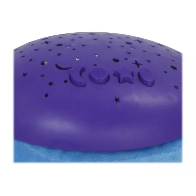 Nakts gaisma Jamara Dreamy Turtle Brīvi stāvoša Zila Violeta