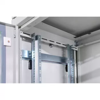 DIGITUS Professional Unique DN-19 22U-6/6-1 - skapis - gaiši pelēks, RAL 7035 - 22U - 48,3 cm (19) (DN-19 22U-6/6-1)