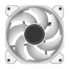 Darkflash DR08 dzesēšanas ventilators (balts) — korpusa/procesora ventilators, modelis DR08 balta, viens 120 mm ventilators