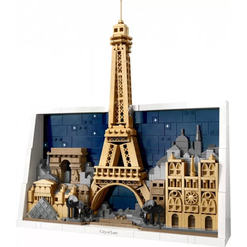 LEGO ARCHITECTURE 21064 Parīze – Mīlestības pilsēta