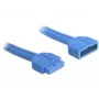 Iekšējais USB kabelis DeLOCK 82943 0.45m USB 3.2 Gen 1 vīr.