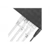 Kabeļu saites ar marķēšanas laukumu (šķērsvirzienā) - garums 100 mm - platums 2.5 mm