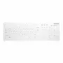 Contour Design Active Key Contour QuickClean medicīnas tastatūra IP68 pilna izmēra bezvadu balta DE C8112