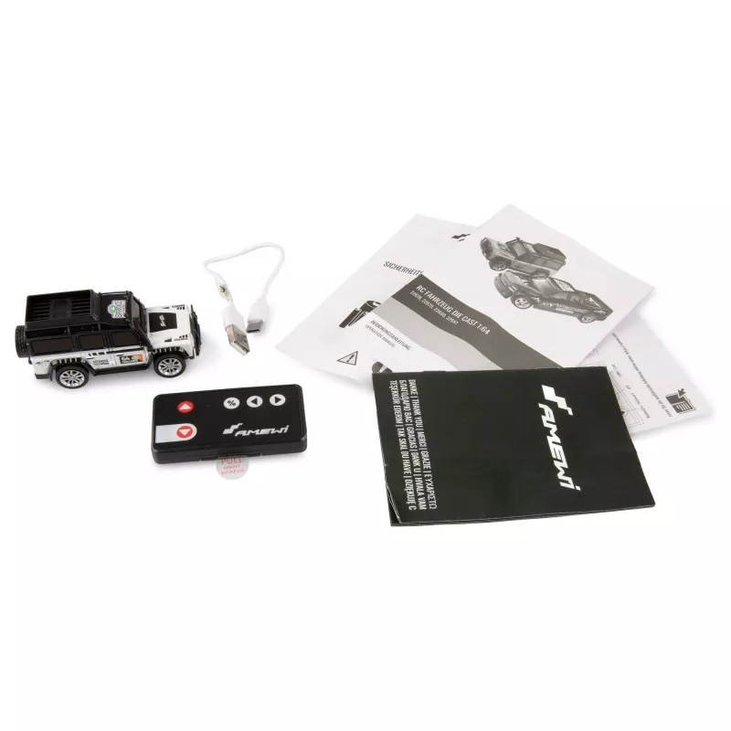 Bezceļa RC auto Amewi 22678 — elektrisks, mērogā 1:64, Li‑Ion 150 mAh, vecumam 6+
