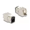 DeLOCK 88118 keystone modulis Plakans Melns RJ-45 10 gab.
