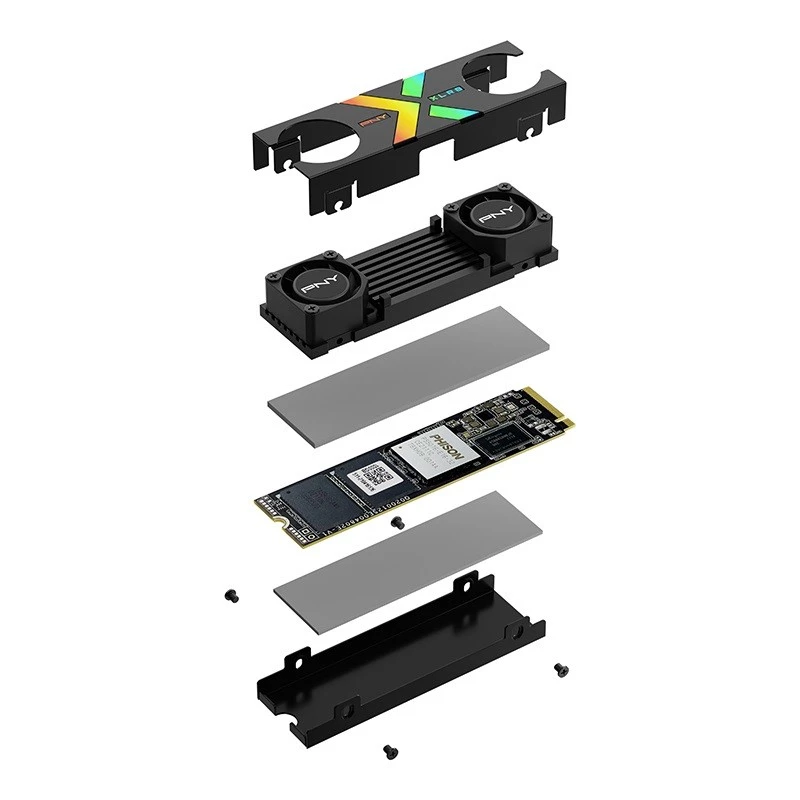 SSD disks PNY 2 TB M.2 PCI Express 5.0 NVMe CS3150