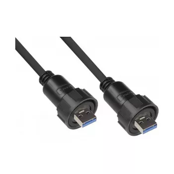 Good Connections Industrie-Plug S4 -USB 3.0 A-A 1m kabelis