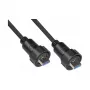 Good Connections Industrie-Plug S4 -USB 3.0 A-A 1m kabelis