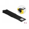DeLOCK lieljaudas āķa–cilpas siksna 508x50mm melna 5 gab.