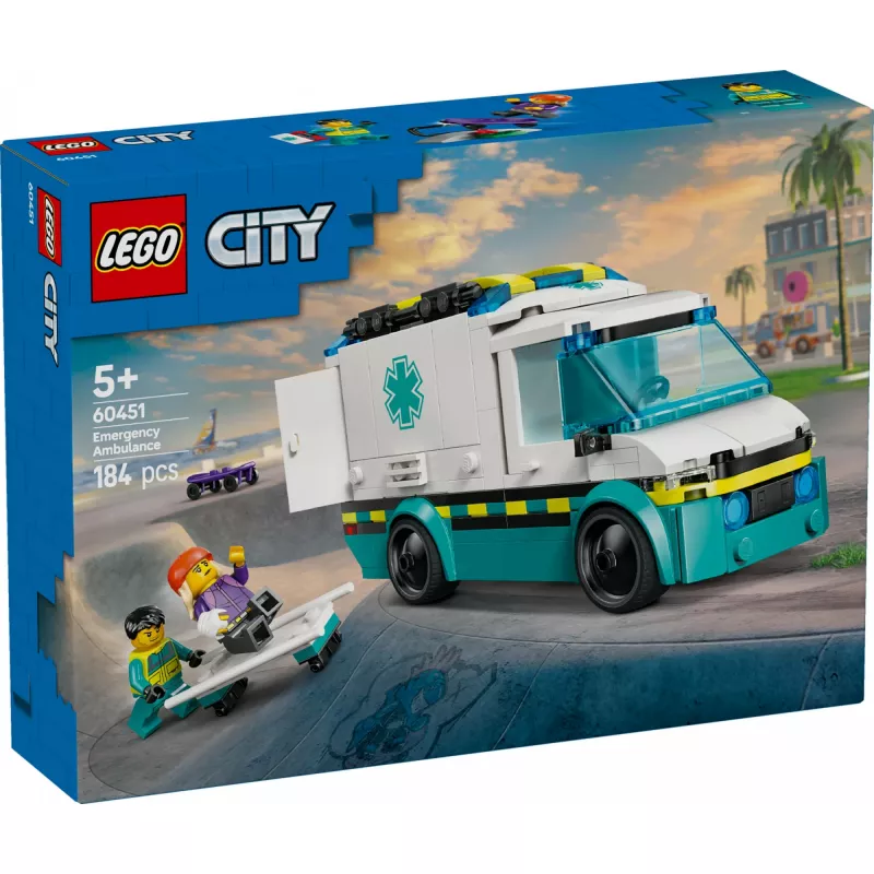 LEGO CITY 60451 Ātrā palīdzība