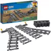 Konstruktoru komplekts LEGO City 60238 – dzelzceļa pārmijas un aksesuāri rotaļu komplektiem