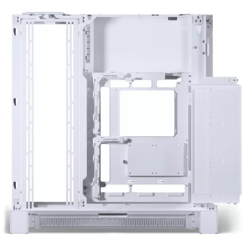 PHANTEKS NV-Series NV9 MK2 datora korpuss, EATX, DRGB, rūdīts stikls - balts + M25 Gen2 PWM D-RGB ventilatoru 3 gab. komplekts - Reverse Blade, 140 mm, balts + DRGB komplekts