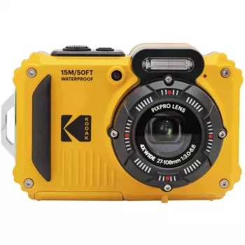 Kompaktā kamera Kodak PixPro 16 MP BSI CMOS 1920 x 1080 dzeltenā krāsā