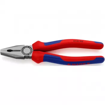 Knipex universālās knaibles, 2-komponentu rokturi, 200mm