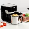 Gaisa fritieris Taurus Air Fry 7S 1600W 6.5L, nerūsējošais tērauds, 8 programmas, 80–200°C, skārienvadība