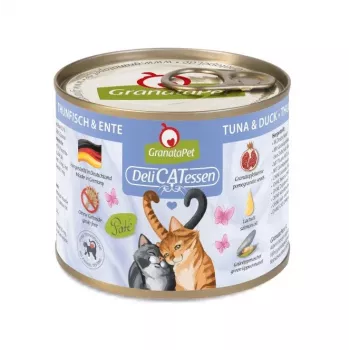 GRANATAPET DeliCATessen Tunča un pīles - mitrā kaķu barība - 200g