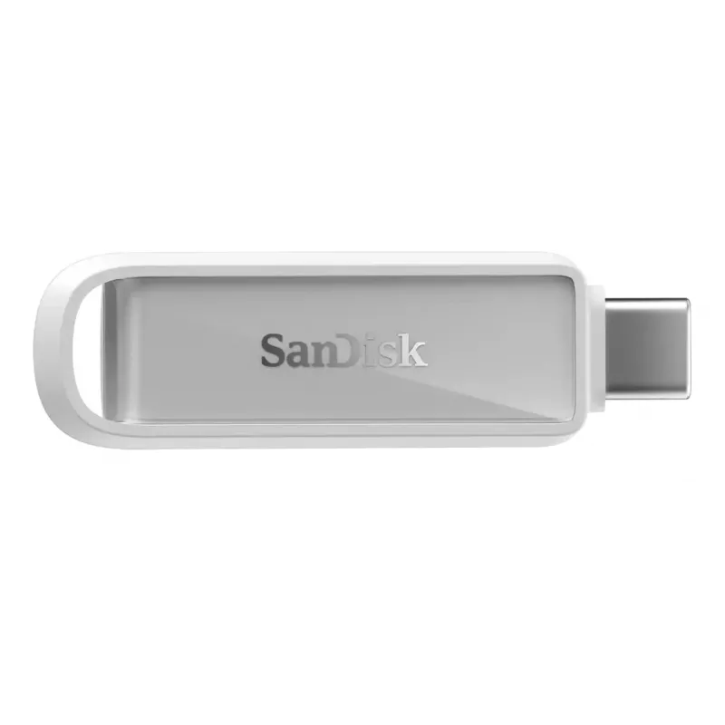 SanDisk Phone Drive, 64 GB, USB Type-C, 3.2 Gen 1 (3.1 Gen 1), 150 MB/s, bez vāciņa, balts