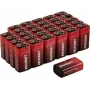 Voltcraft VC-16107990 9 V blokbaterija sārma-mangāna 550 mAh 9 30 gab. (VC-16107990)