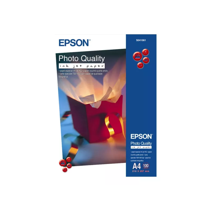 Epson Photo Quality tintes printerim papīrs, DIN A3+, 102 g/m², 100 loksnes