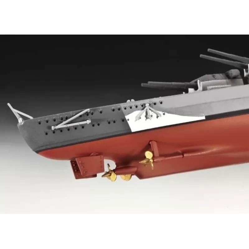 Karakuģa modelis Revell Bismarck montāžas komplekts 1:700