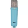 Studijas kondensatora mikrofons RØDE NT1 Signature Blue, kardioīds, 20–20000 Hz, XLR, 52×189 mm, 313 g