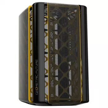 Datora korpuss Geometric Future M2 THE ARK Mini-ITX korpuss melns