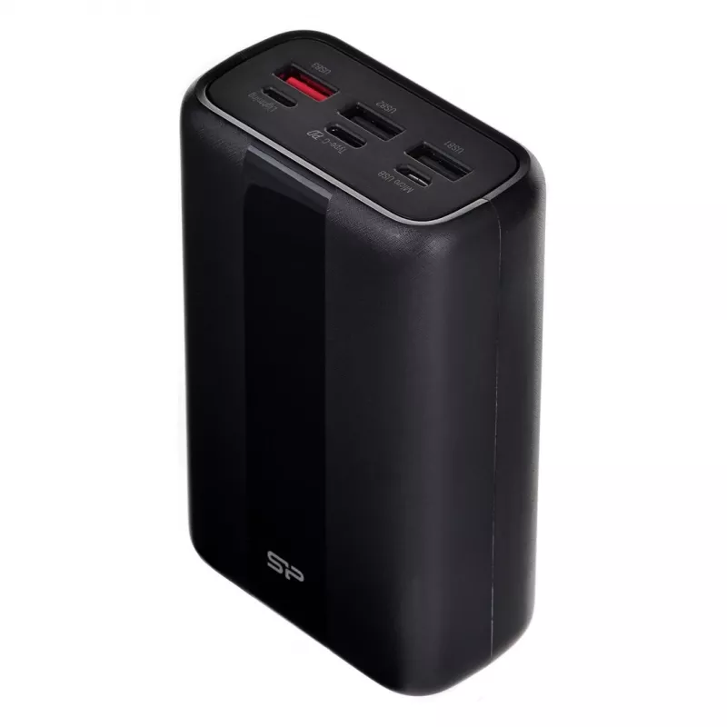 Silicon Power QX55 Powerbank Litija polimēra (LiPo) 30000 mAh Melns