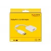 Adapteris DisplayPort 1.2 vīrišķais – VGA sievišķais DeLOCK 61007