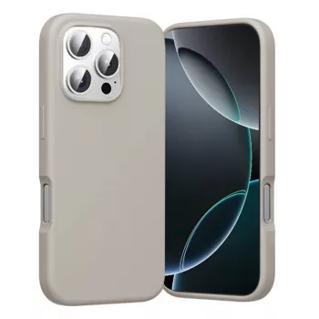 Aizsargājošs MagSafe saderīgs telefona maciņš Vention KUHM0-30 iPhone 16 Pro, pelēks