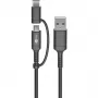 USB kabelis Goobay 71892 Melns