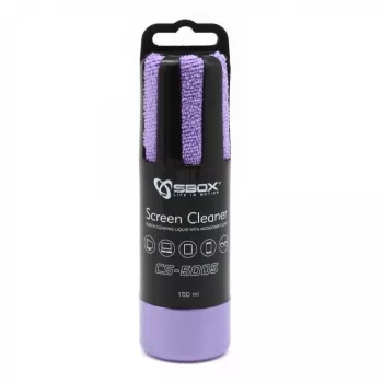 Sbox CS-5005U Ekrānu tīrītājs 150ml violets