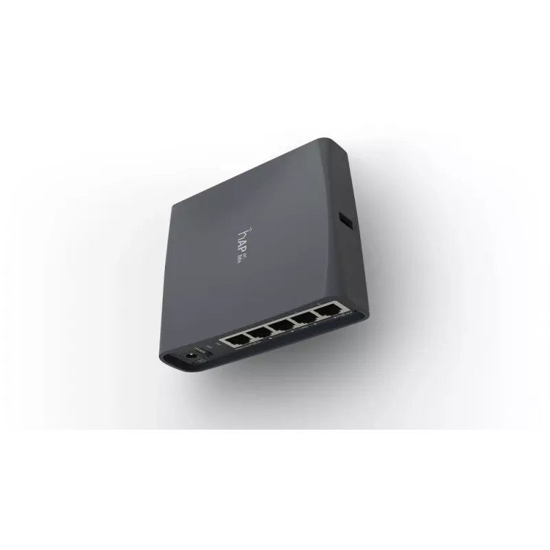 Mikrotik hAP ac lite tornis Melns Power over Ethernet (PoE)