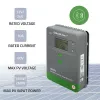 MPPT saules uzlādes kontrolieris QOLTEC 10A 12V/24V sistēmām ar LCD displeju