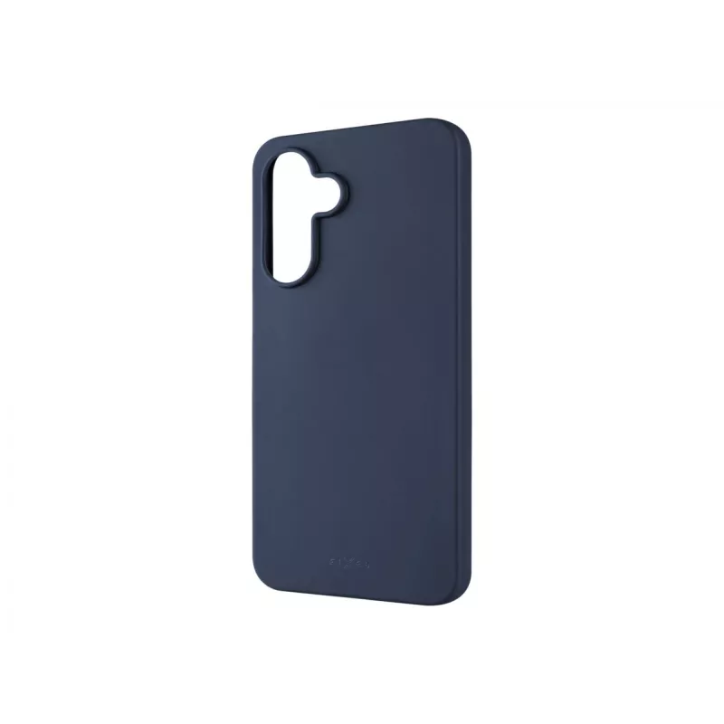 Telefona aizmugures vāciņš FIXED Samsung Galaxy A17 4G/5G — gumijas zils, aizsargājošs aizmugures futrālis