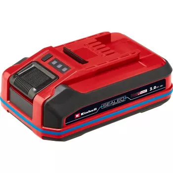 Akumulators EINHELL Power-X-Change Plus 18V 3.0Ah — ūdensizturīgs, aizsardzība pret īssavienojumu