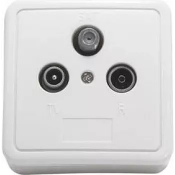 Triax GAD 269 LTE ligzdas plate SAT + TV + Radio balta (306269)