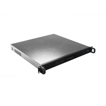 Rack Chassis Lanberg SC01-4201-10B 1U Melns 4 Ventilatori
