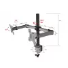 Divu sviru monitora stiprinājums TB-MO2 10–27 collām 10 kg VESA 100x100