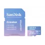 SanDisk Creator MicroSD atmiņas karte 256GB ar augstu pārraides ātrumu līdz 190 MB/s