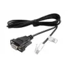 APC Kabelis, UPS komunikācijām Smart Signalling (6'/2m - DB-9 uz RJ-45)