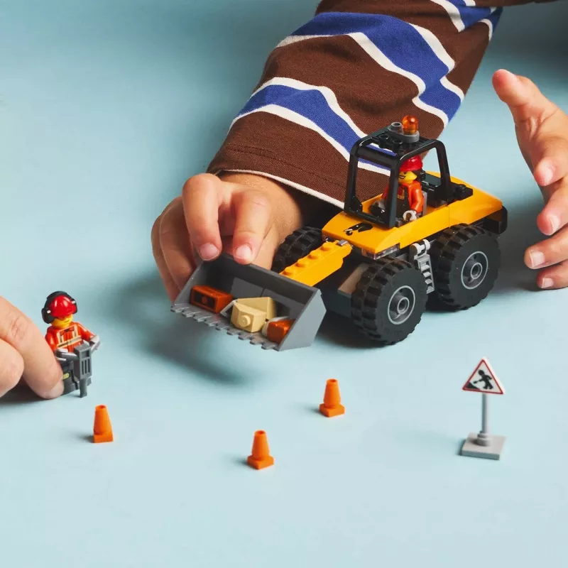 LEGO City 60450 Dzeltens riteņu iekrāvējs