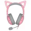 Vadu austiņas, kas novietojamas uz auss Razer RZ04-04730200-R3M1 — cirkumaurālas, 1,3 m kabelis, 353 g, rozā