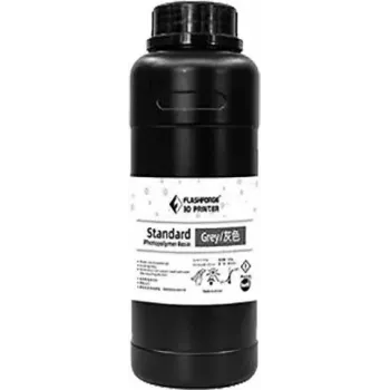 Sveķi Flashforge 3D drukāšanai standarta pelēkā krāsā 0,5 l, 405 nm UV/ŠSD