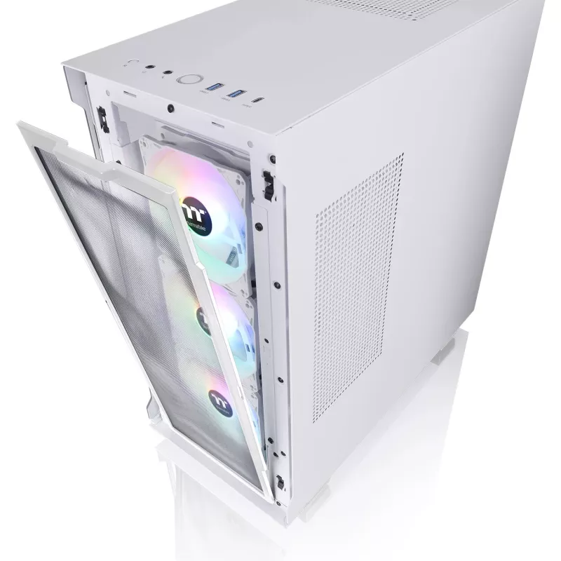 Thermaltake TOWER ATX Thermaltake V350 TG ARGB AIR SNOW - Tornis