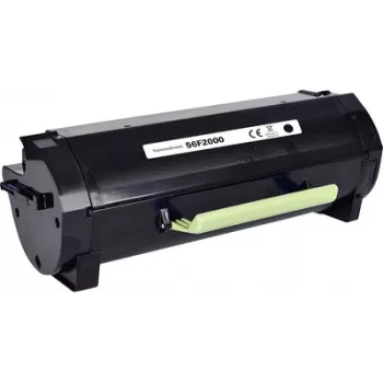 Renkforce Toneris, aizstāj Lexmark 56F2000, saderīgs, melns, 6000 lappuses, RF-56F2000, RF-6922972 (RF-6922972)