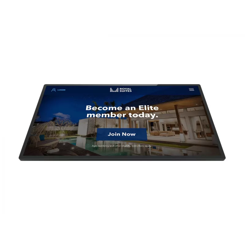Elo Touch Systems E104912 Displejs 6554 L Melns