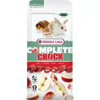 Kārums trušiem Versele-Laga Crock Apple Snack 50 g — kārums ar vitamīniem, D3 vitamīns