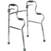 Rehabilitācijas staigulis REHA FUND RF-133 3in1, alumīnija/tērauda rāmis, regulējams augstums 81–99 cm, 2 riteņi, sēdeklis, maks. slodze 100 kg
