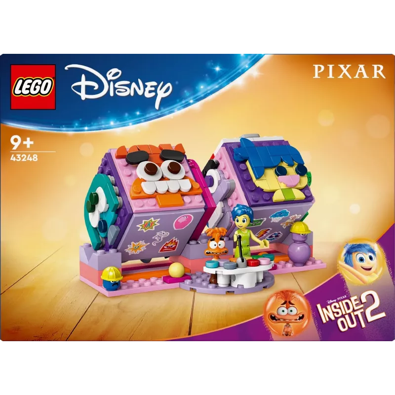 Konstrukciju rotaļlieta LEGO Disney Pixar Inside Out 2 Mood Cubes komplekts 43248