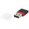 Esperanza EA134K karšu lasītājs Melna,Sudrabota,Caurspīdīga USB 2.0